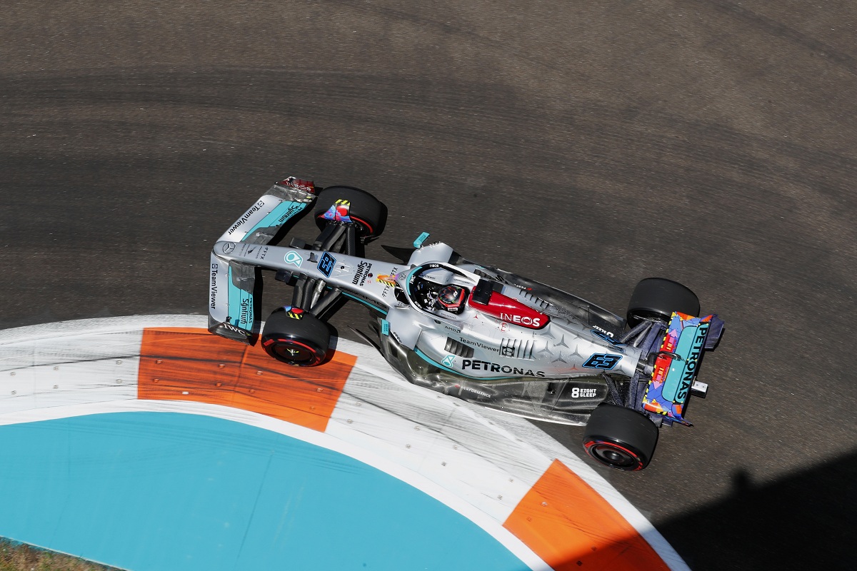 George Russell. (LAT Images / Mercedes)