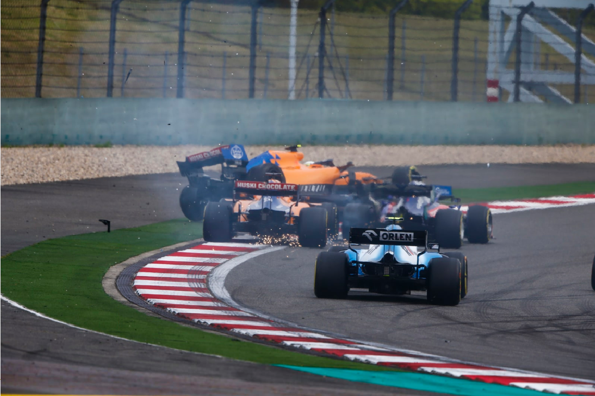 Norris Sainz Kvyat China 2019//Andy Hone