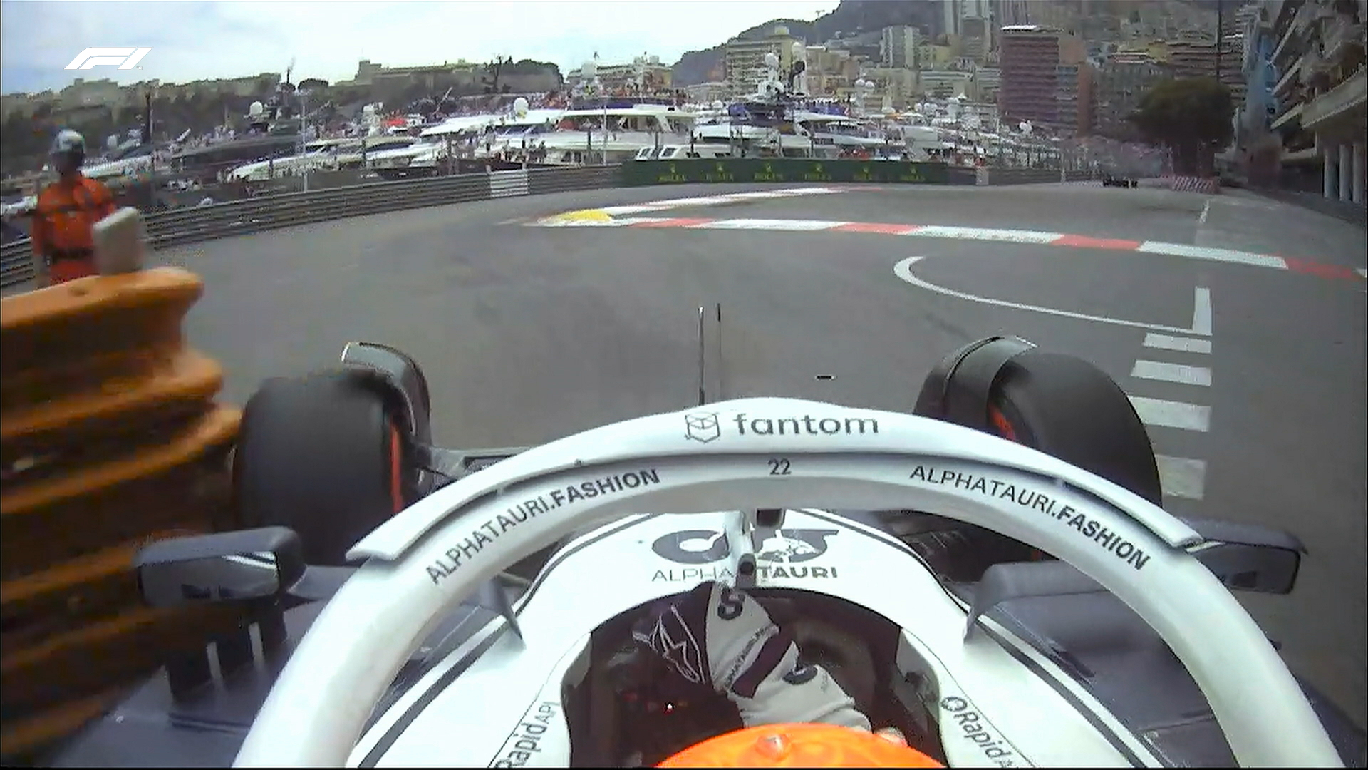Tsunoda Mónaco 2022 Qualy//F1TV