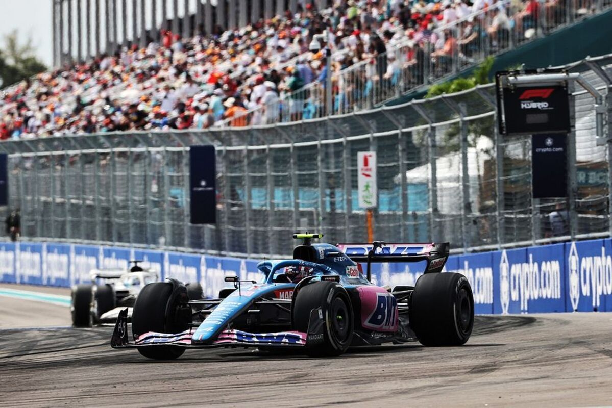 Ocon no acató la orden del equipo de ayudar a Fernando en Miami