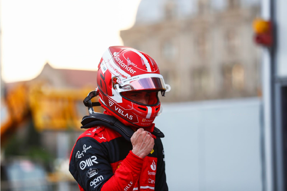 Leclerc se lleva la pole en Azerbaiyán frente a los Red Bull
