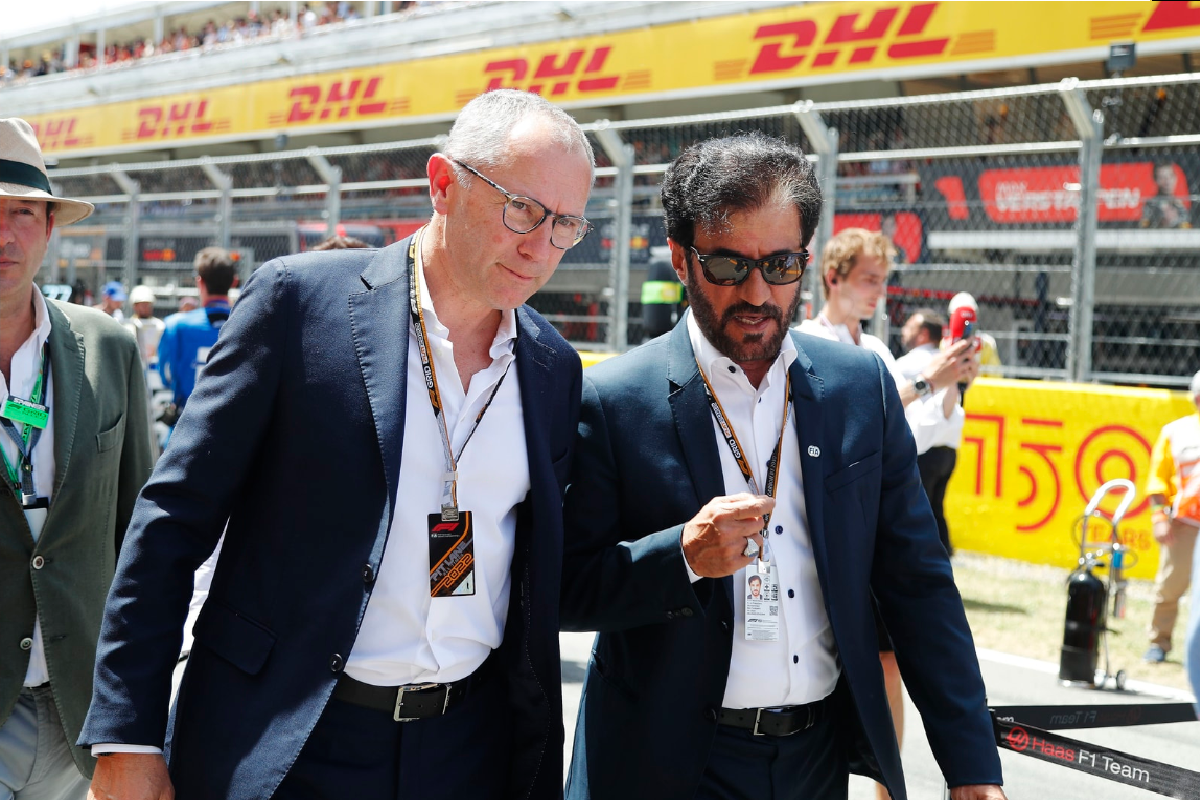 Domenicali Sulayem España 2022//Steven Tee