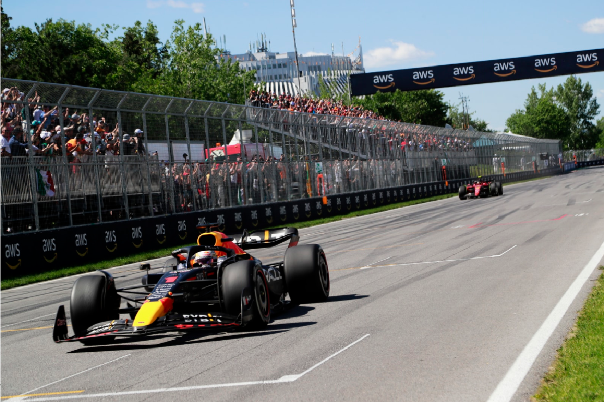 Verstappen gana en Montreal por poco margen sobre Sainz