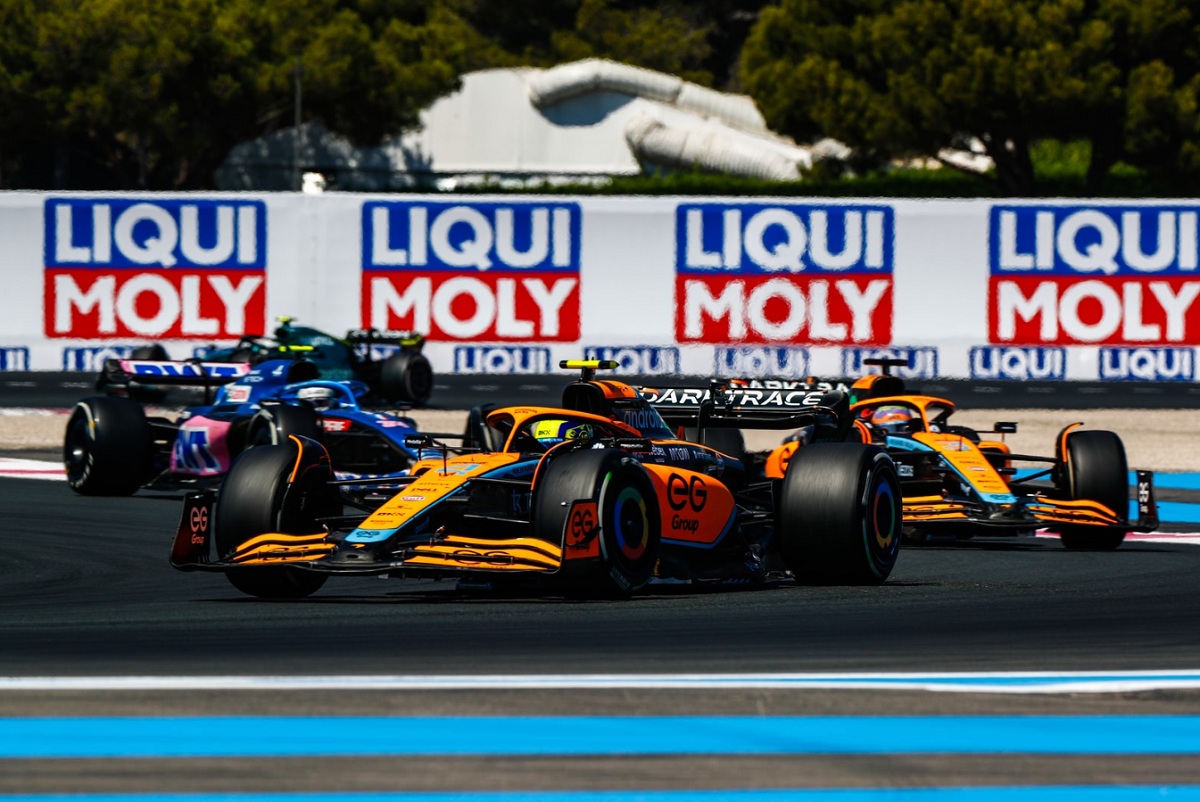 McLaren sumó con Norris y Ricciardo pero fue superado por Alpine