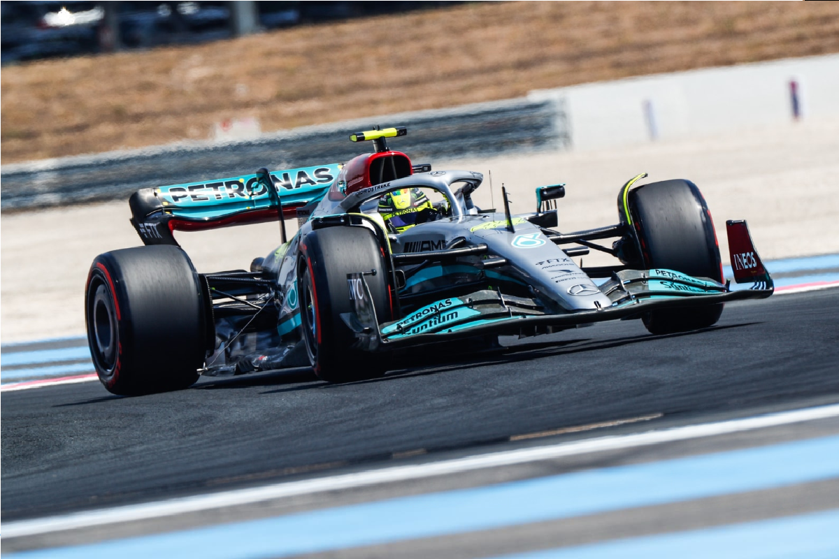 Hamilton Francia 2022//Alistair Stanley