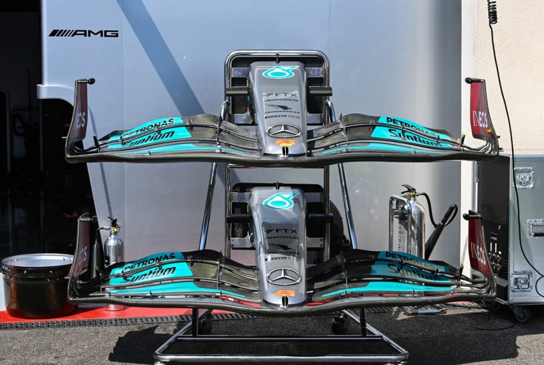 Mercedes confirma nuevo alerón delantero en el GP de México: “Última gran actualización del año”