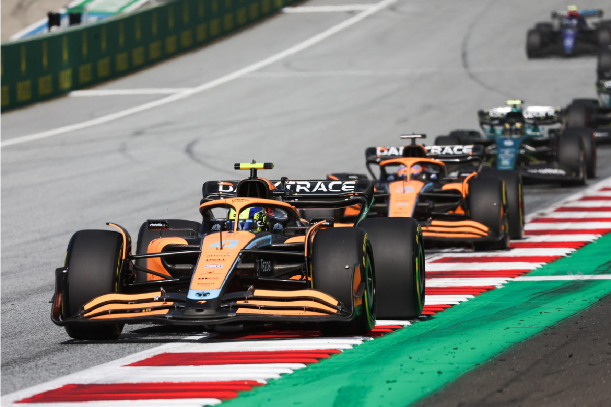 Norris Ricciardo Austria 2022//Glenn Dunbar