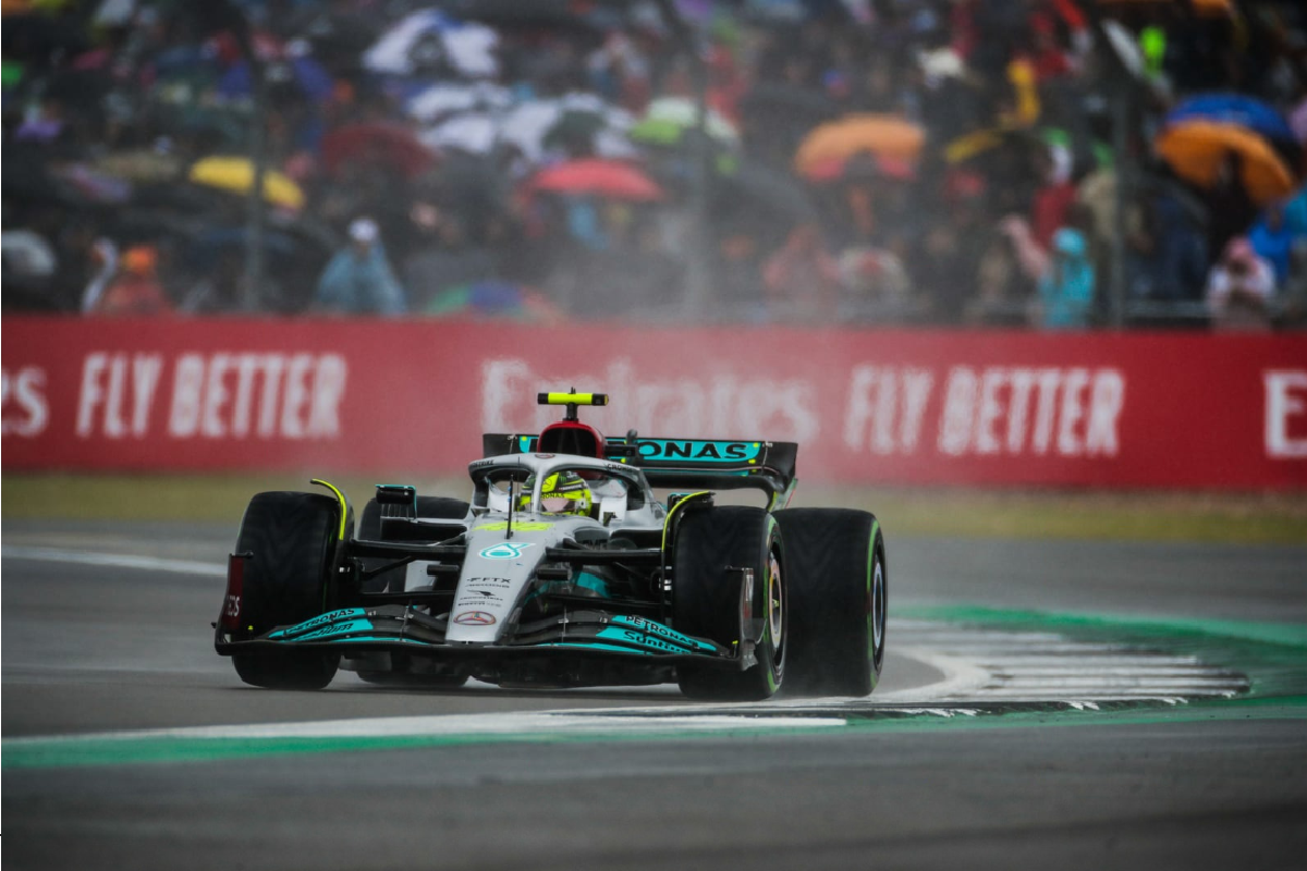 Hamilton Silverstone 2022 qualy//Drew Gibson