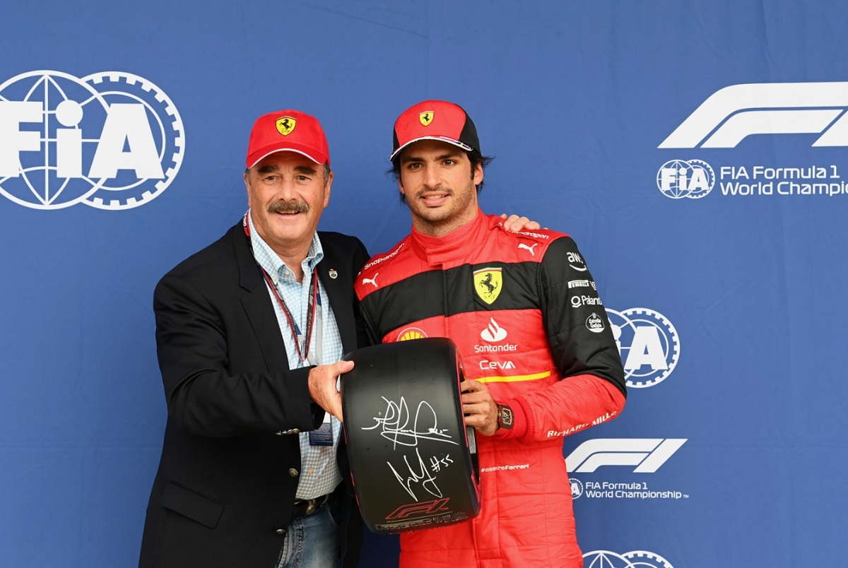 Sainz: “Hoy tocaba sonreír ya”