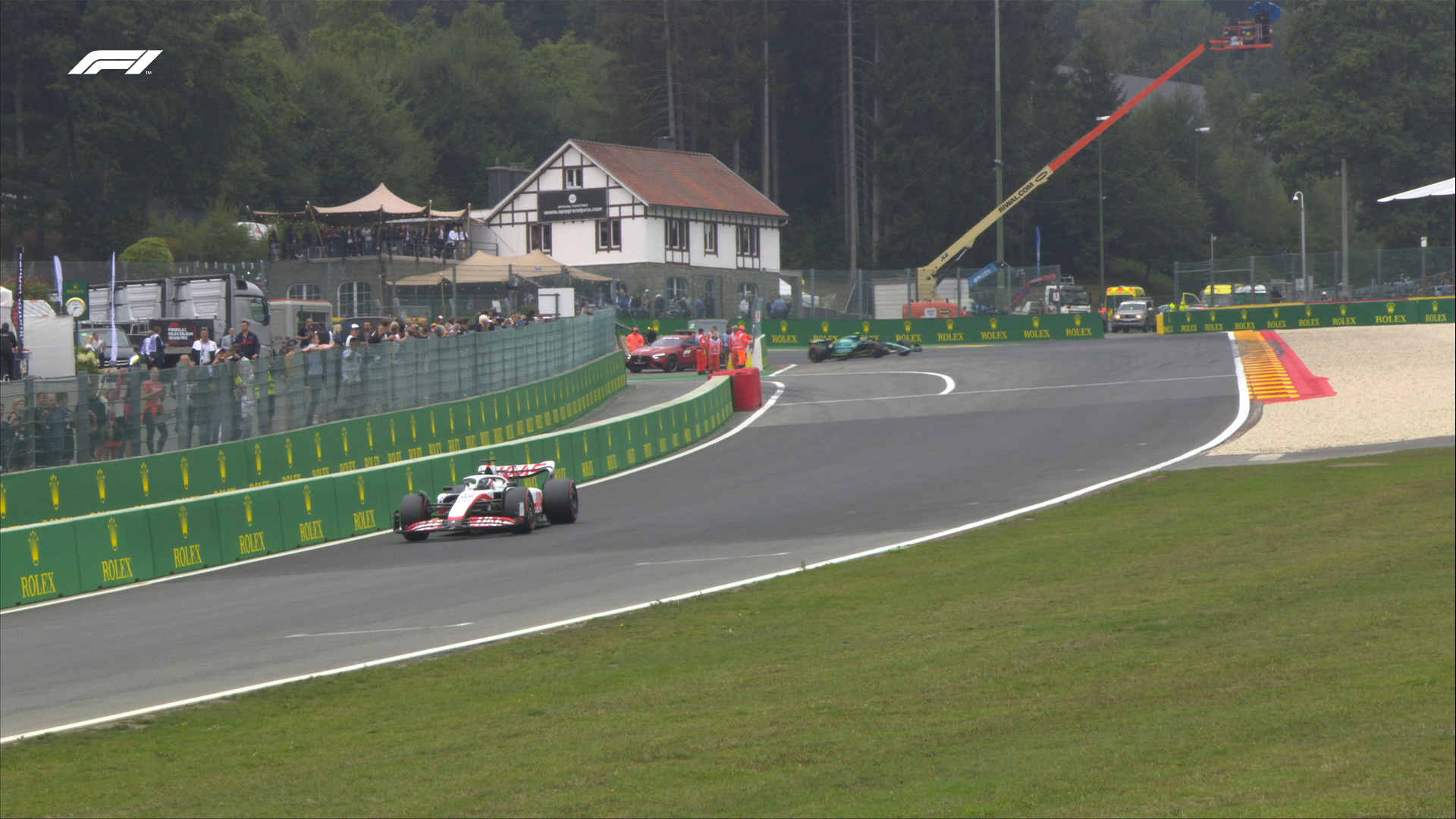 Magnussen FP1 Spa 2022//F1TV