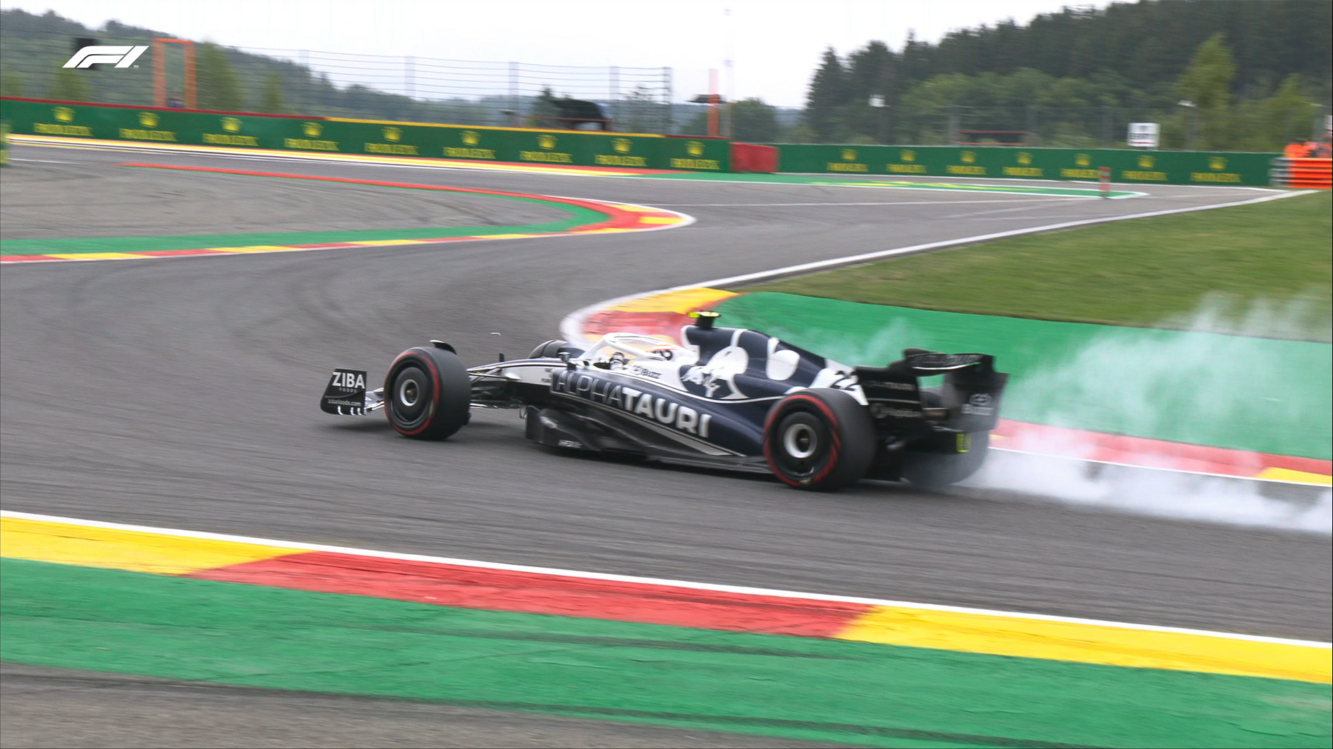 Tsunoda Spa 2022 QUaly//F1TV