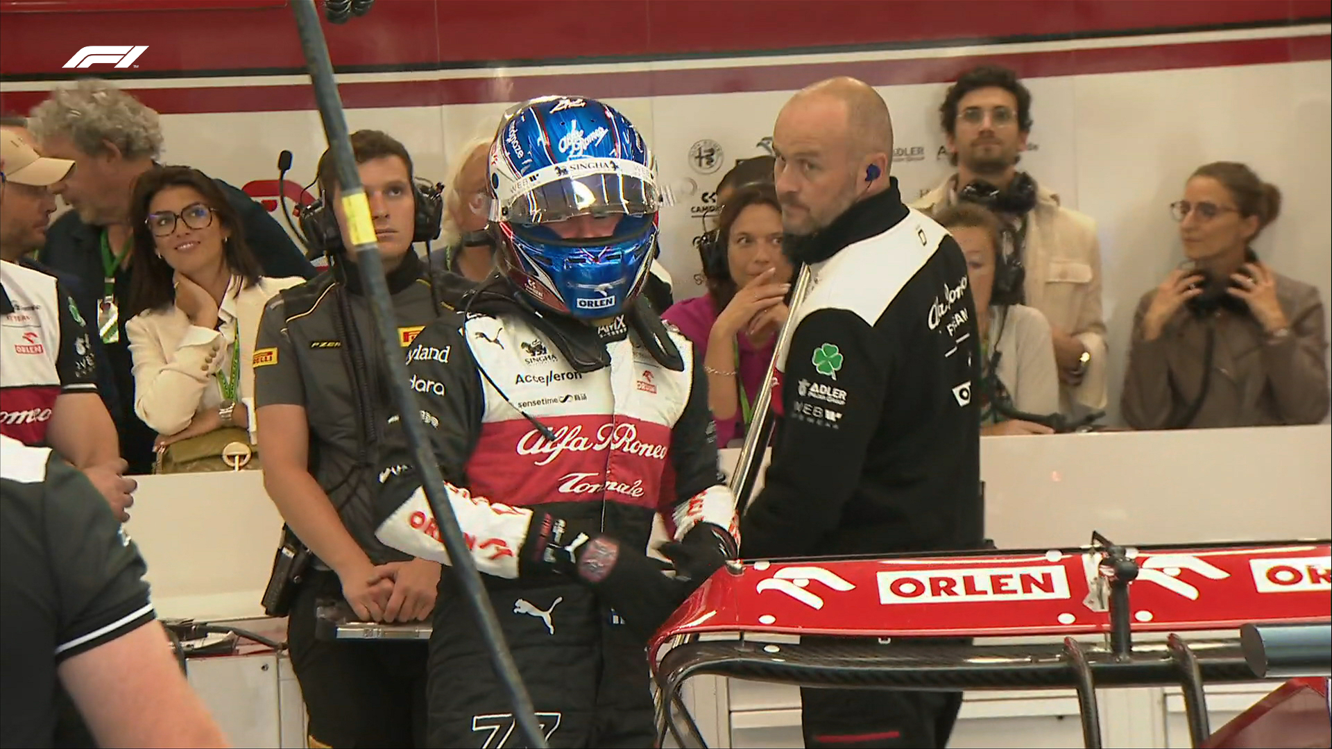Bottas Spa 2022 Qualy//F1TV