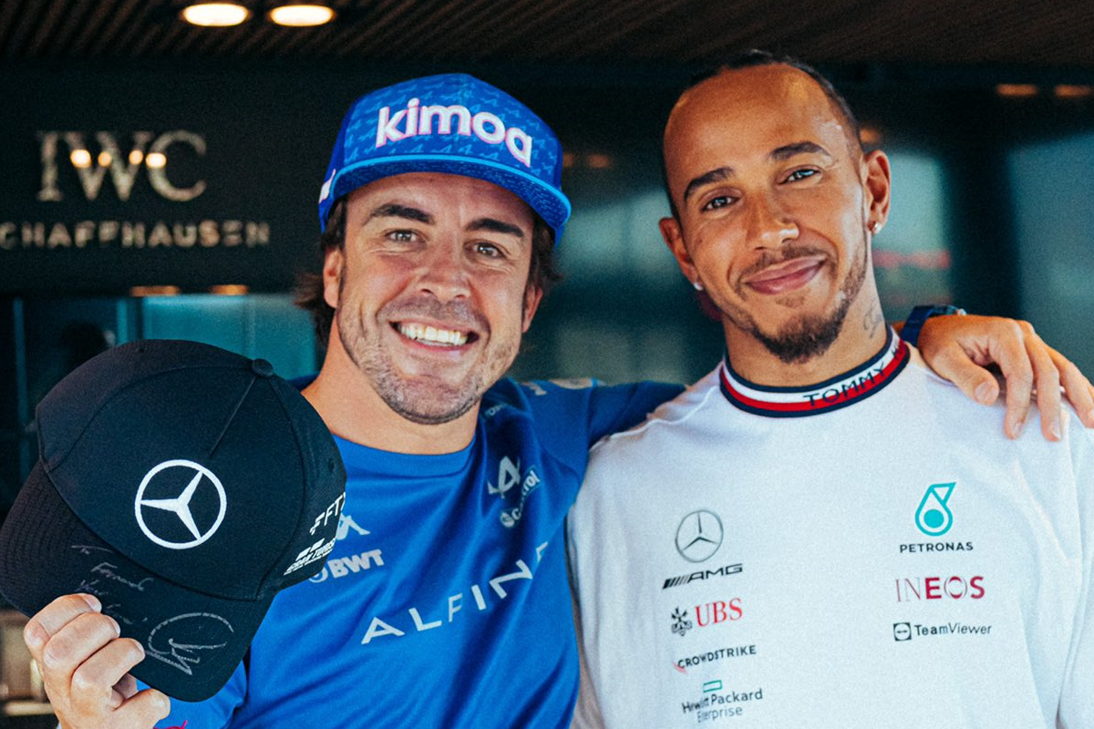 Alonso y Hamilton hacen las paces en Zandvoort