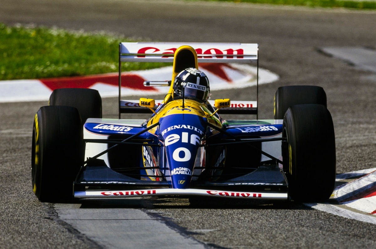 Williams. Damon Hill, en 1993 y 1994, fue el único que piloto que llevó el número 0 en la historia de la Fórmula Uno; suplantaba al 1 que no fue utilizado por los retiros de Mansell y Prost.
