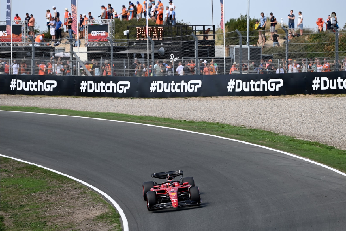 Leclerc Zandvoort 2022 FP2//Mark Sutton