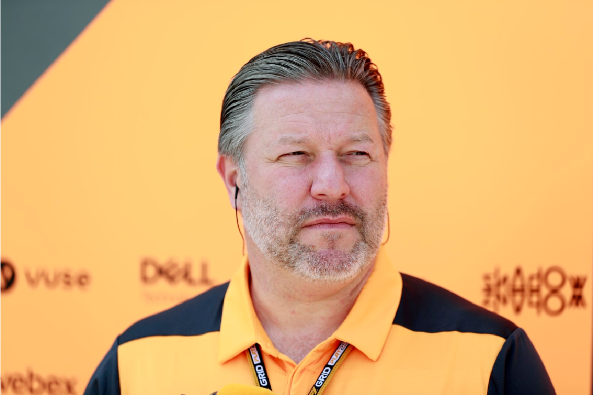 Zak Brown McLaren 2022//Steven Tee