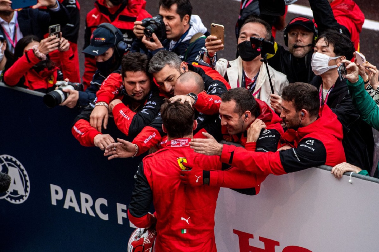 Leclerc Ferrari Suzuka