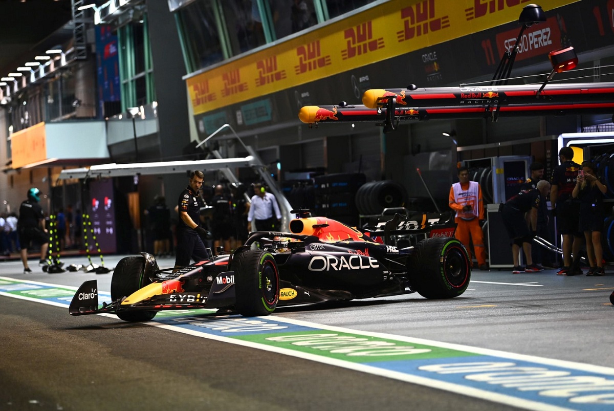 Verstappen padeció un error de Red Bull que le costó caro. (Simon Galloway)