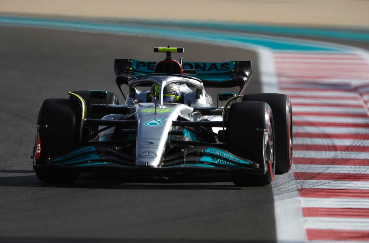 Hamilton domina el primer libre en Abu Dhabi