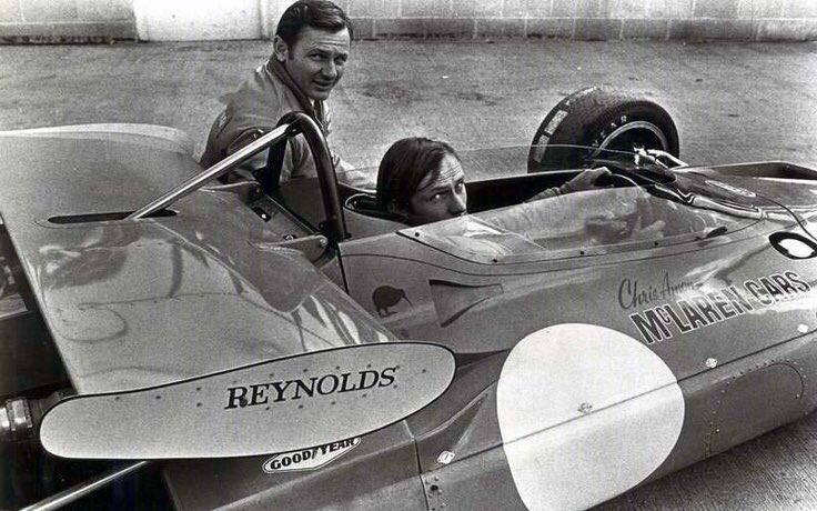 Chris Amon y Bruce McLaren | Foto McLaren F1