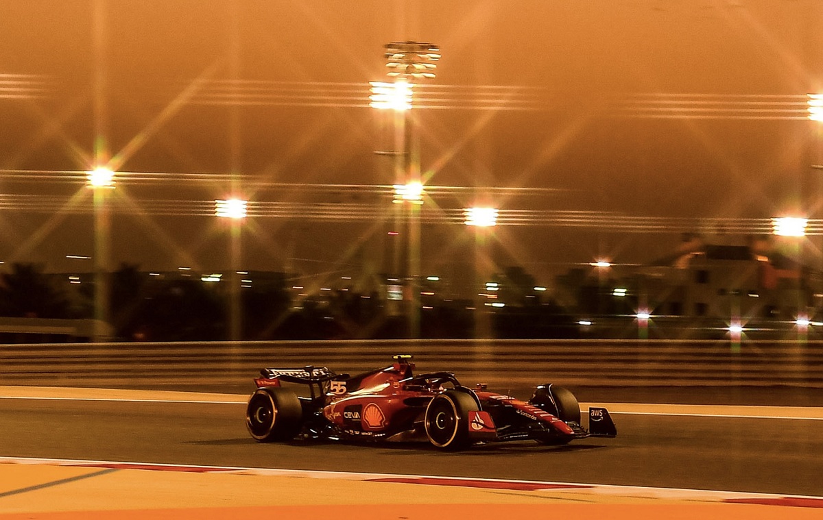 Sainz y Ferrari volvieron a experimentar la alta degradación de los neumáticos en el simulacro de carrera. (Scuderia Ferrari)