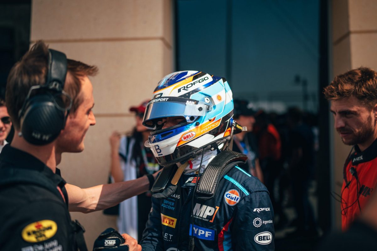 Franco Colapinto: “Formar parte de la Williams Racing Driver Academy es increíble”