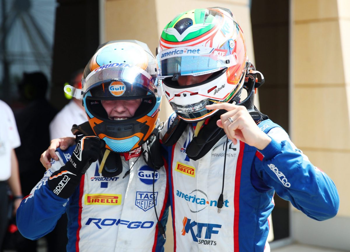 Gabriel Bortoleto gana la carrera 2 de la F3 en Bahrein