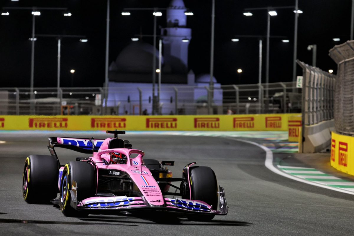 Alpine se muestra fuerte en la Qualy de Jeddah y coloca sus dos autos en el top diez