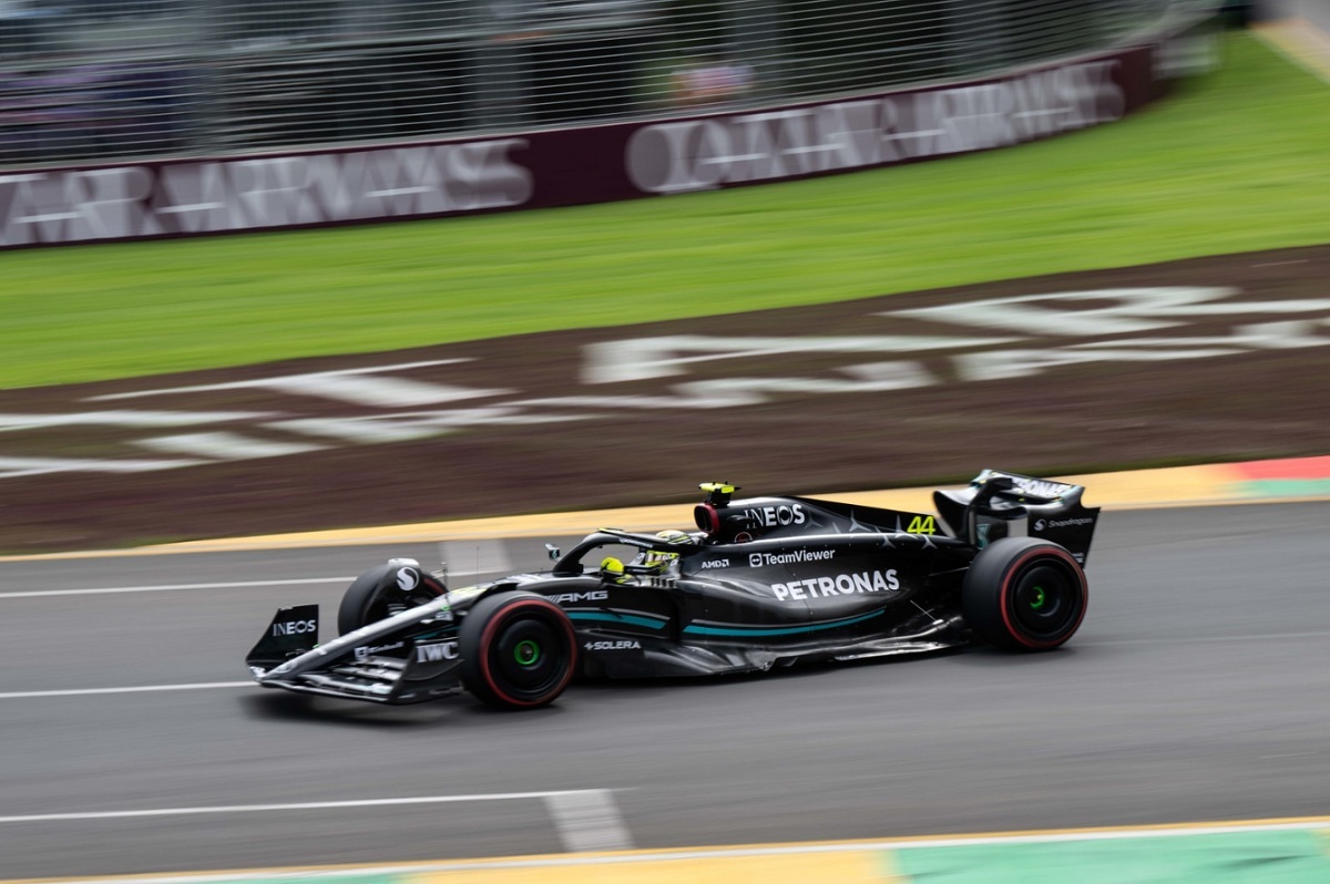 Lewis Hamilton. (Simon Galloway)