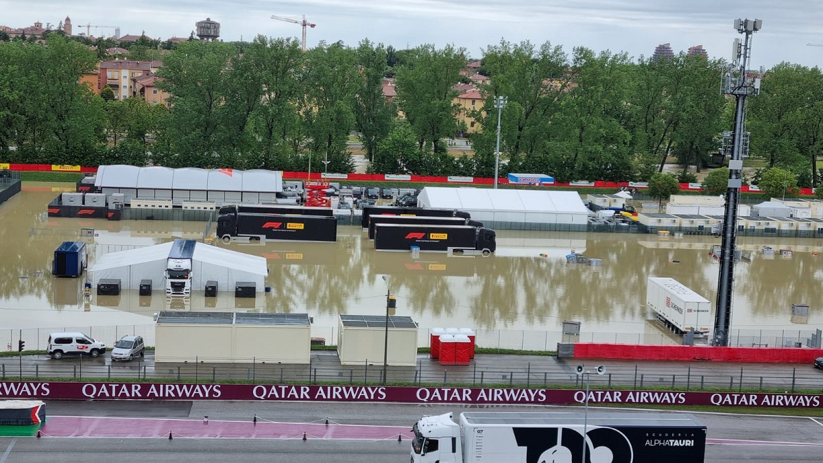 Imola cancelado por las inundaciones