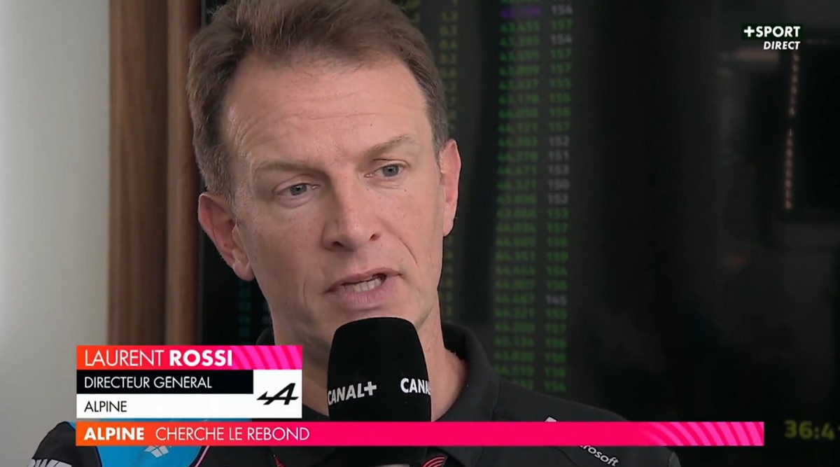 Rossi durante la entrevista a la televisión francesa. (Imagen TV / Canal +)