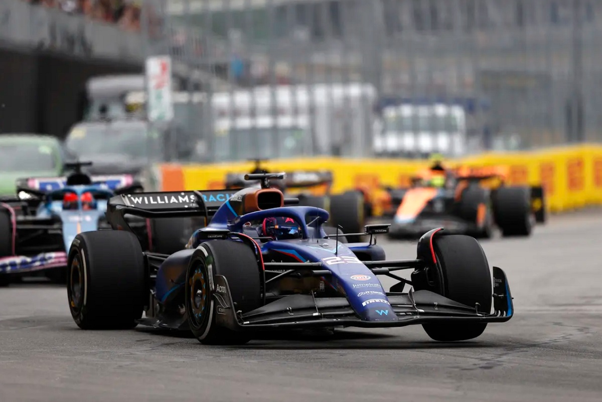 La inteligente estrategia que tuvo Williams en Q2 permitió a Albon alcanzar un séptimo puesto y seis puntos para Grove. (Andy Hone)