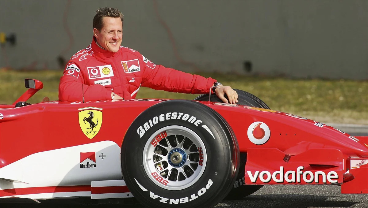 En los años que compitió con Michelin, Bridgestone suministró a Ferrari coincidiendo con los cinco títulos de Schumacher. (Archivo / Getty Images)