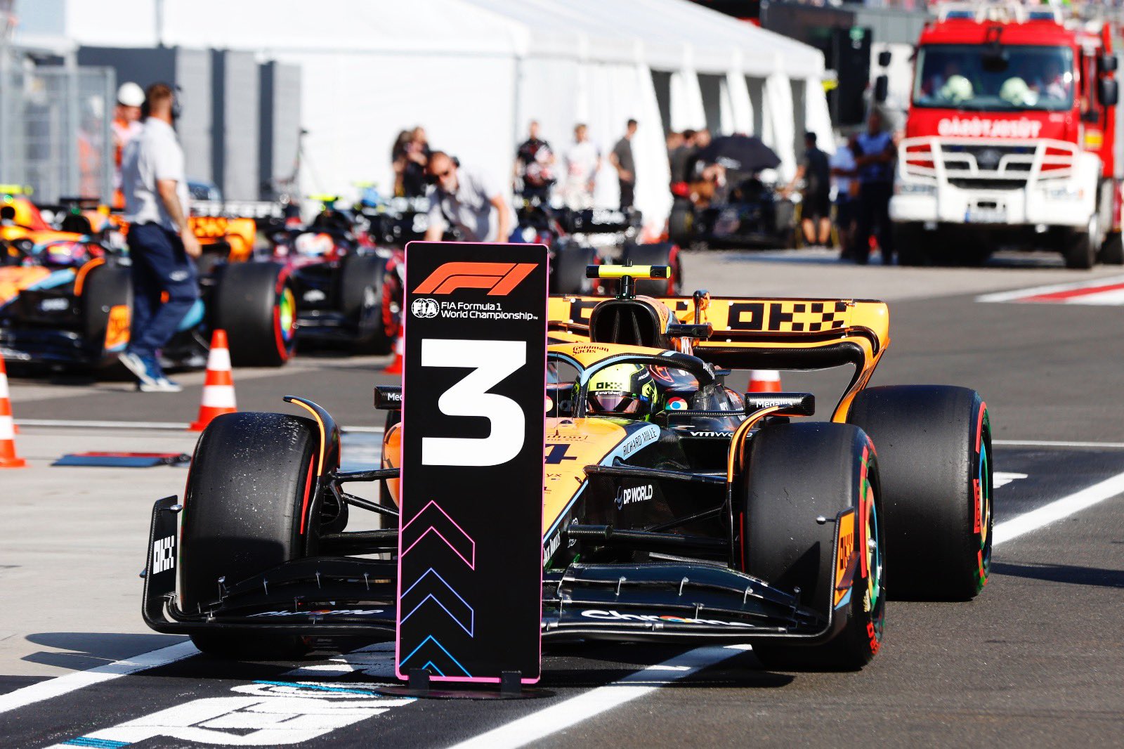 Norris :” Podría estar en la pole”
