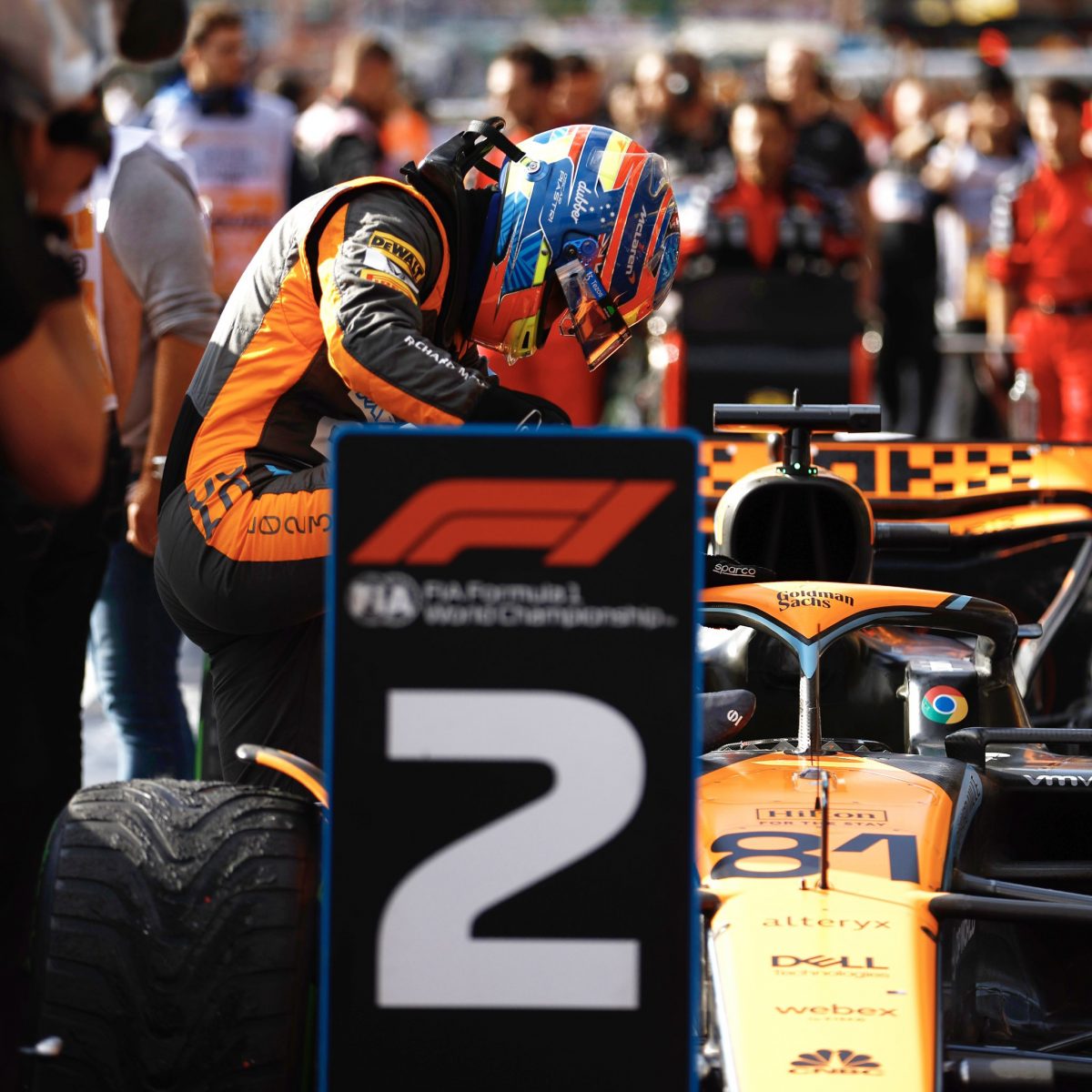 Piastri está encantado con el segundo puesto en el sprint de Spa, pero admite: “No tenía ritmo para ganar”