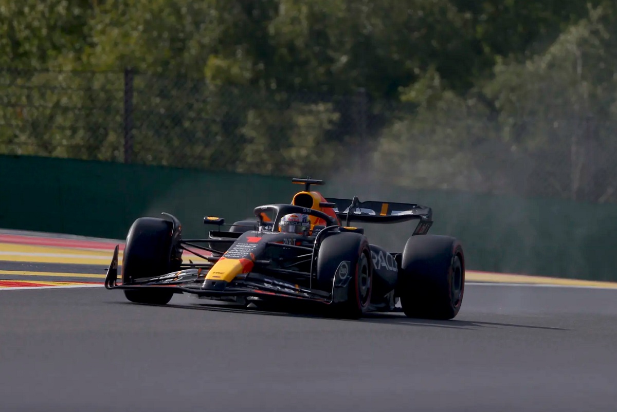 Verstappen casi queda eliminado en Q2. (Andy Hone)
