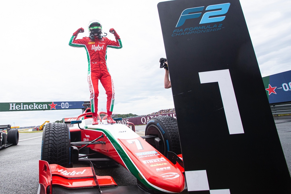 F2: Vesti ganó la Sprint Race de Silverstone