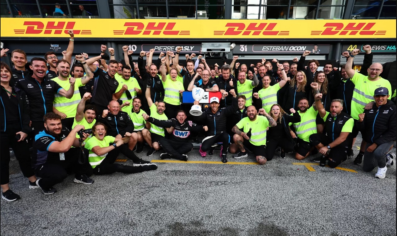 Pierre Gasly y un gran podio bajo la lluvia