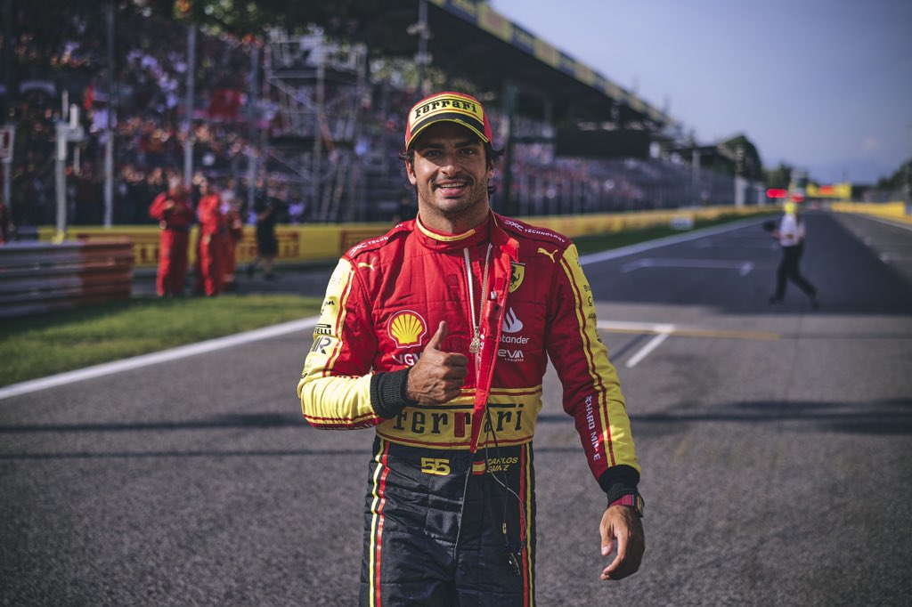 Para Sainz, el GP de Italia :” No podía ser más difícil”