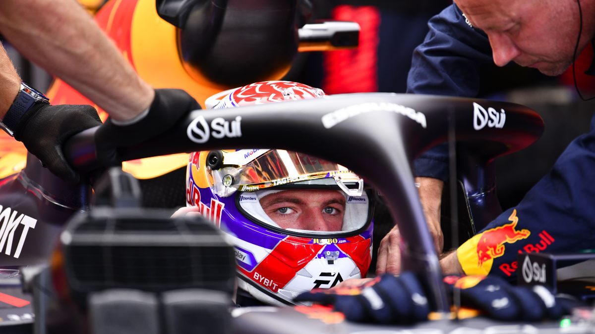 Verstappen lideró la única sesión libre de viernes en Qatar