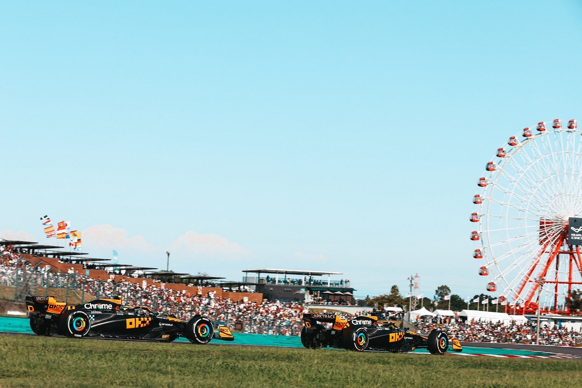 El juego de equipo garantizó el doble podio para McLaren en Suzuka. (McLaren Racing)