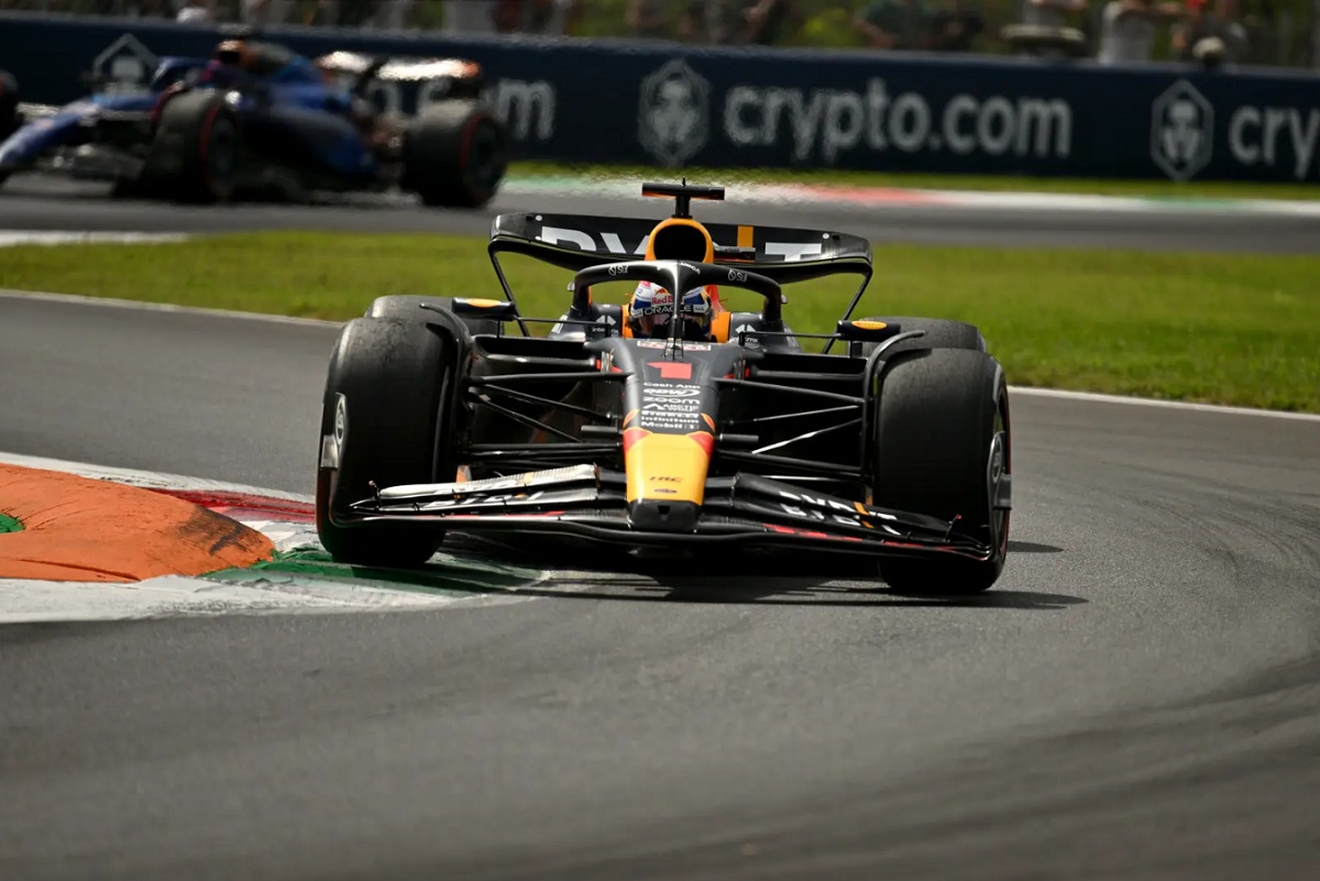 Verstappen lideró el primer entrenamiento en Monza