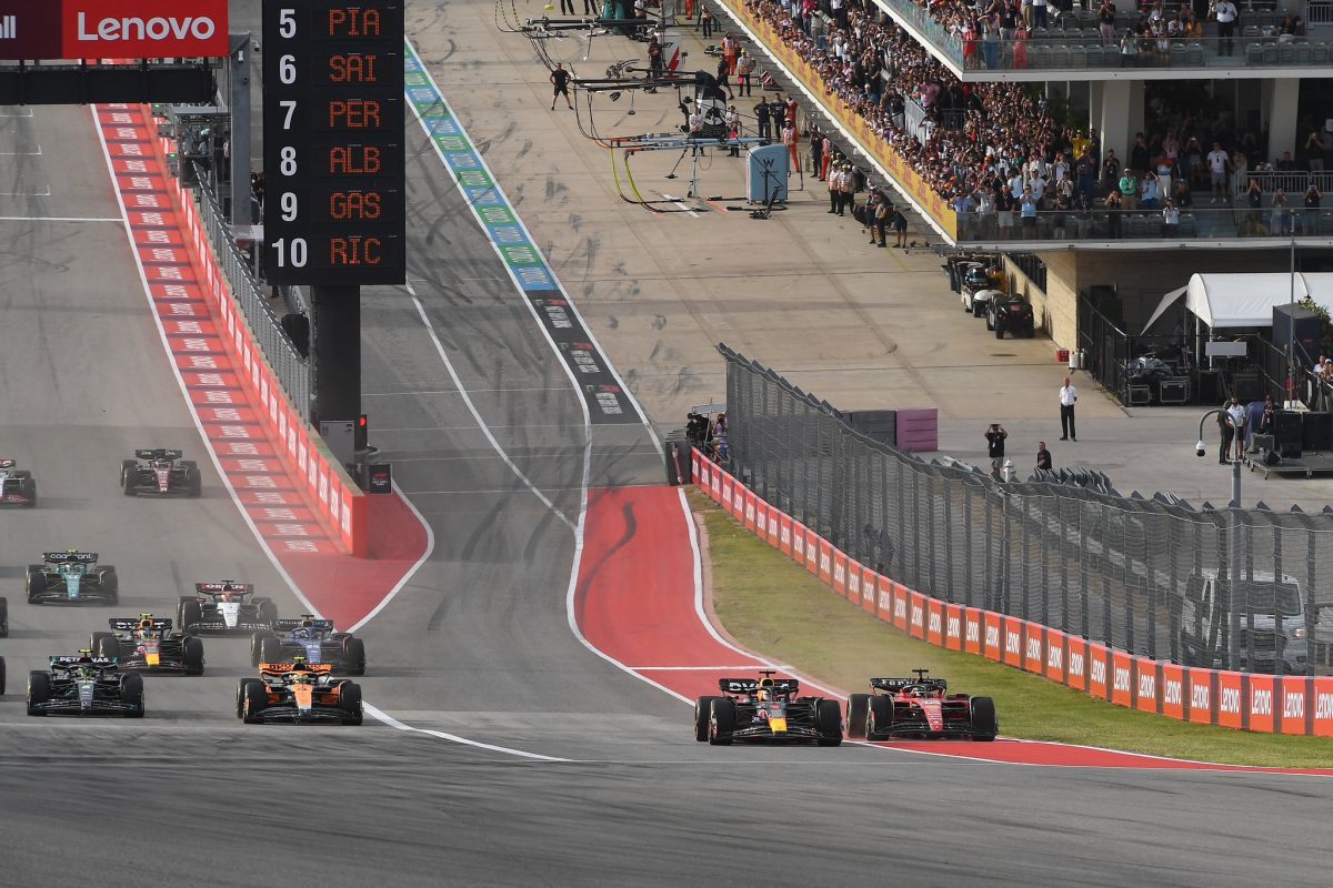 Leclerc analiza duelo con Verstappen en el sprint de EE.UU.: “Tenía espacio y lo intenté”