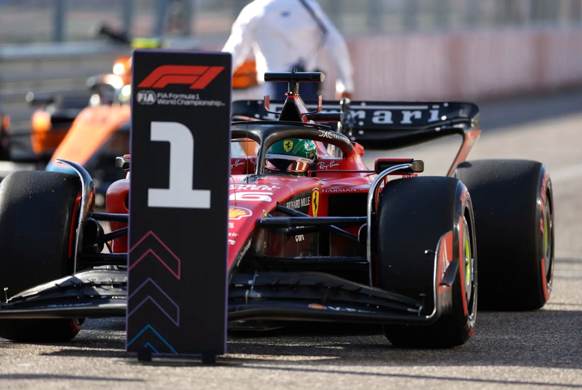 Leclerc poleman en Austin