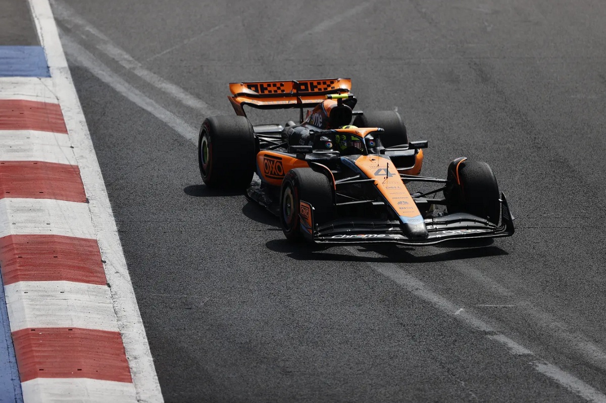 Norris: “Hice una muy buena vuelta”