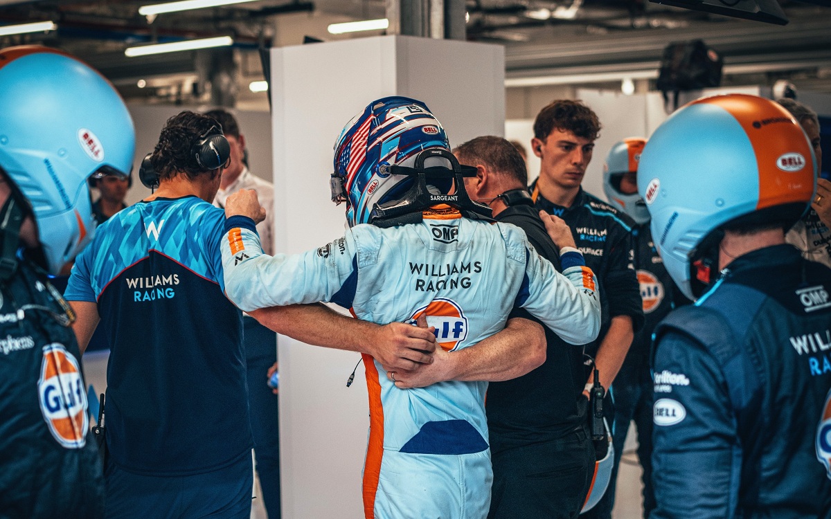 Sargeant tuvo que abandonar por deshidratación. (Williams Racing)
