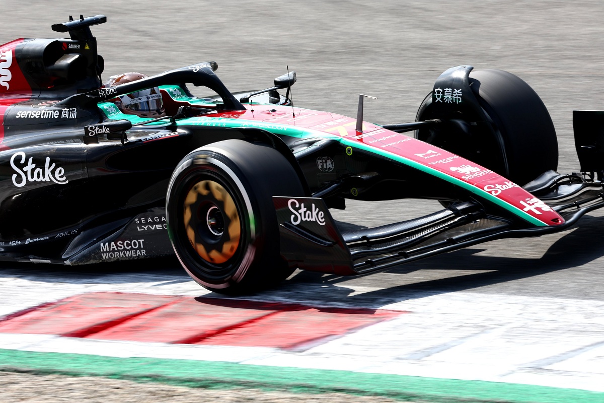 Bottas en Monza, esa fecha los autos lucieron los colores de Italia a modo de despedida. (Archivo / Alfa Romeo F1 Team, 2023)