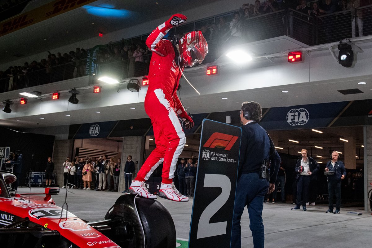 Leclerc lamenta el 2º puesto en Las Vegas, pero reconoce: “Lo mejor que pude hacer”