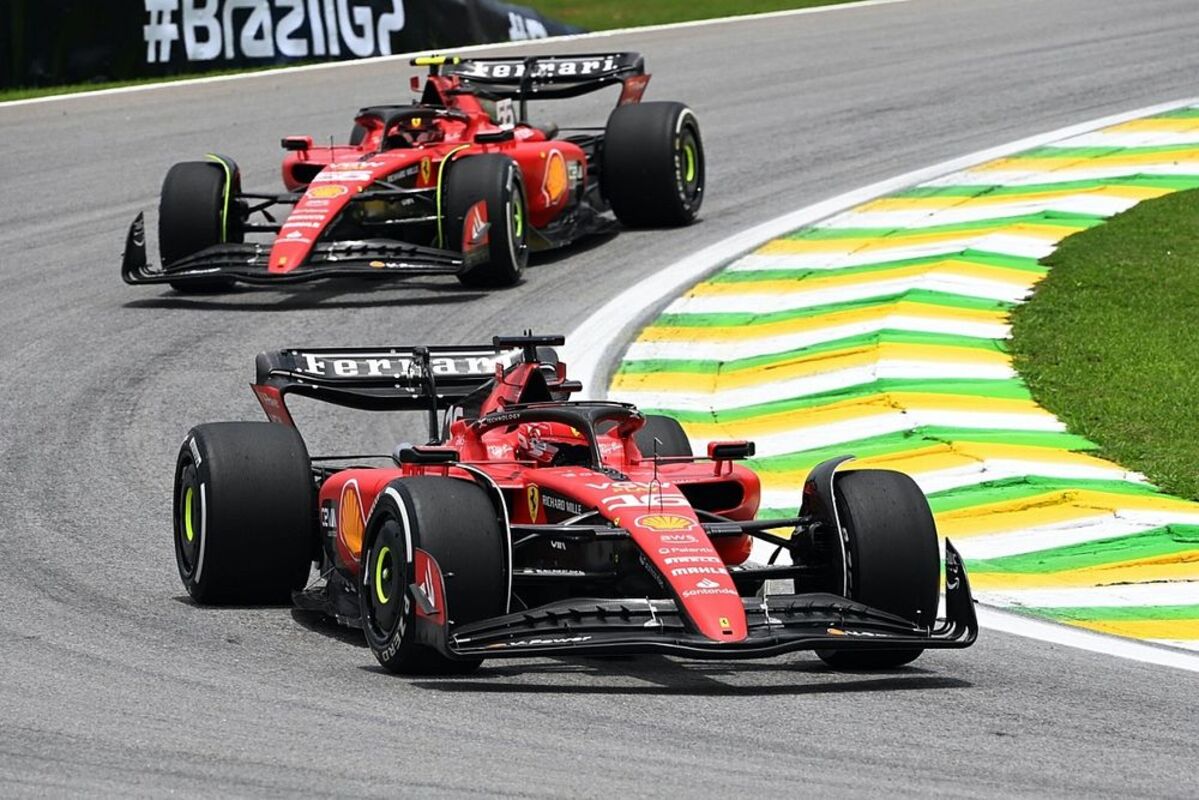 Sainz lideró la única sesión libre en Brasil