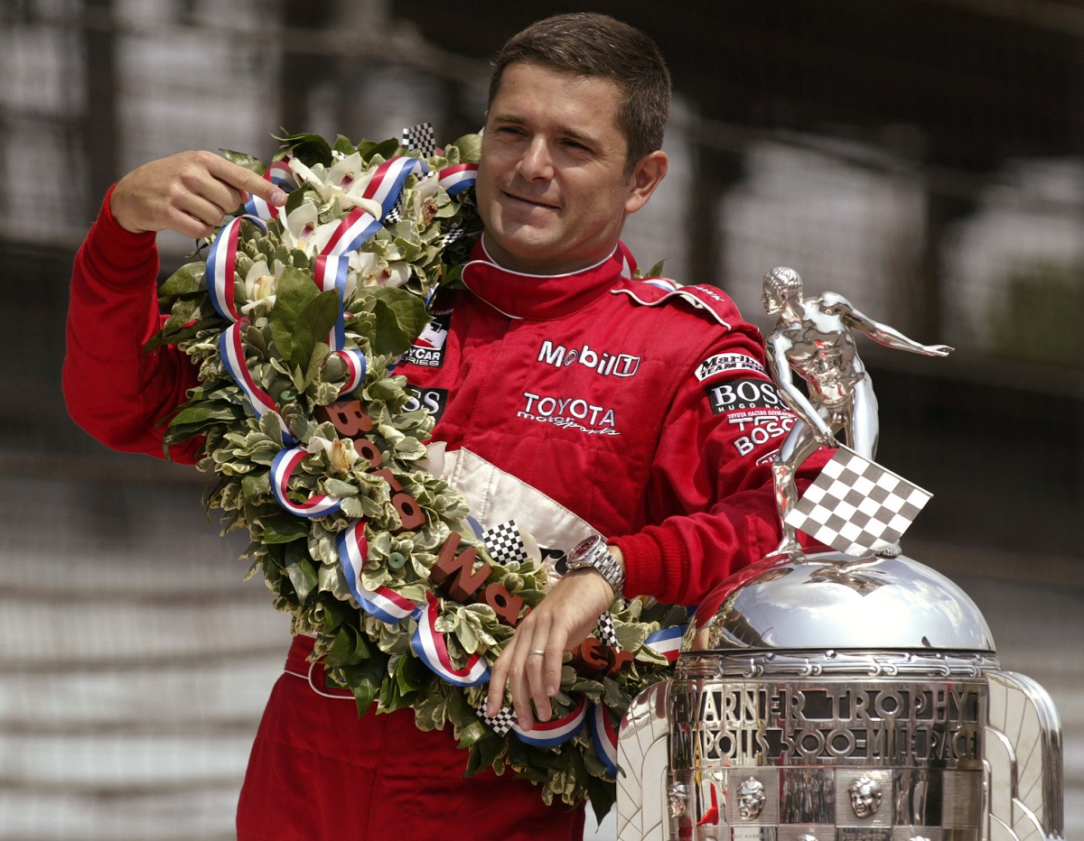 El máximo lauro de su carrera deportiva: la Indy 500 de 2003. ( Archivo / Peter Jones - Reuters, 2003)